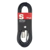 唐尼樂器 TONY MUSIC Stagg SAC3PXM DL 3米 XLR 公頭 對 6.3mm 單聲道公頭 音源線 麥克風線(總代理公司貨一年保固)【唐尼樂器】