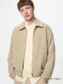 【UNIQLO】男裝 毛絨刷毛布勞森外套(長袖) 488747