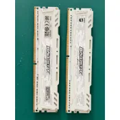 美光 Crucial】Ballistix DDR4 3200 16G (8Gx2) 白色迷彩 雙通道記憶體