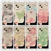 卡通愛心蝴蝶 奶油 加厚手機殼 VIVO Y72 Y52 Y20 Y21 Y12 Y50 Y19 Y17S Y17