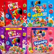 現貨🔥 美國直送🇺🇸✈️ Kellogg's 家樂氏 FROOT LOOPS 彩虹🌈 水果麥片 早餐麥片 香果圈圈麥片