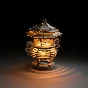 【 DIY 手作】天公爐 小夜燈 組裝模型 木頭模型