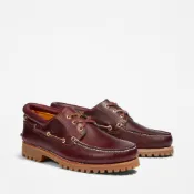 TIMBERLAND｜🤎男款經典三孔帆船鞋🤎✌️又稱雷根鞋 ✌️酒紅色 | 50009648