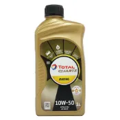 油槍滑掉-附發票 道達爾 Total QUARTZ Racing 10W50 合成機油 製造日期2021年