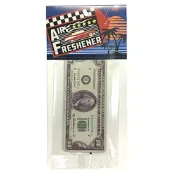 USA 美國 美金 美元 百元鈔票 AIR FRESHENER 黑冰香調 造型 吊卡 香片 (1入) 化學原宿