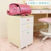 【DoaaX天空樹生活館】馬卡龍色系-三抽收納櫃(1件組) 書櫃 置物櫃 置物架 抽屜櫃【台灣製】