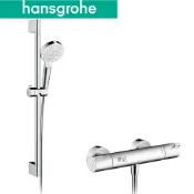 hansgrohe Crometta 淋浴龍頭附滑桿組 27812-40