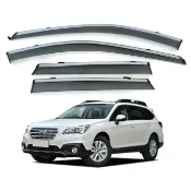 ~歐力斯~速霸陸 SUBARU 15-26年 OUTBACK 晴雨窗 鍍鉻飾條 晴雨窗 亮條晴雨窗 1組4片
