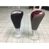 (柚子車舖) 豐田 INNOVA 真皮木紋 排檔頭 (正廠車美仕套件)