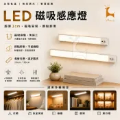 woori 3C 超薄磁吸式LED感應燈 免佈線 櫥櫃燈 人體感應燈 鋁合金感應燈條 五段色溫 氛圍燈 小夜燈 感應磁吸燈 免施工 無段式調節 USB充電式閱讀燈 床頭燈 感應壁燈 層板燈 燈條 宿舍燈