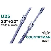 MINI COUNTRYMAN U25 專用軟骨雨刷/鄉下人/迷你汽車雨刷/專屬雨刷/原廠雨刷接頭樣式/鍍膜雨刷膠條