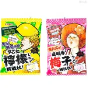 免運 RIBON立夢 超酸軟糖 挑戰狀早乙女檸檬 道明寺梅子 日本零食 梅子糖 檸檬糖 軟糖 酸軟糖 酸糖