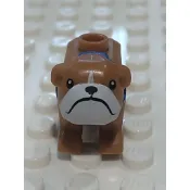 【樂高大叔】LEGO#樂高#動物#狗#鬥牛犬#牛軋糖色#            65388pb01