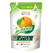 橘子工坊 溫和低敏碗盤洗滌液補充包 430ml【萬家福】