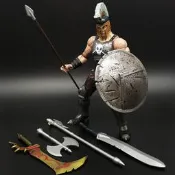 《限時下殺》6寸斯巴達戰神手辦模型人偶玩具古代兵人武器  Marvel Legends