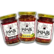 (店+)【CHARA 微百貨】扒扒飯 雙椒醬 泰椒醬 泰式檸檬 260g 扒扒鬆 麻辣 泡菜 辣椒醬 炸醬