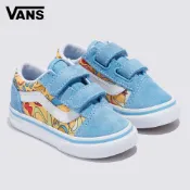 Vans Old Skool V 小童款藍色滑板鞋 休閒鞋