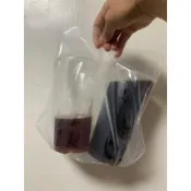 2杯袋 耐重 麵包 蛋糕 飲料  外銷兩杯袋  手提塑膠袋   厚實外銷用 兩杯袋