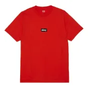 Obey Black Bar - Red T恤