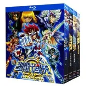 BD藍光動畫 聖鬥士星矢 全套收藏版 TV全集 冥王神話 歐米伽 劇場版 日語發音 繁體中字 10碟盒裝 經典動漫