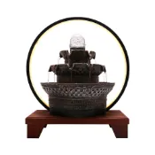 【雨揚珍品】石來運轉財源滾滾流水盆
