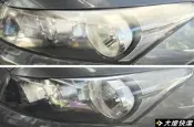 大燈快潔現場施工 HONDA 本田 Accord 雅歌 8代 K13 8.5代 08-12 原廠車大燈翻新