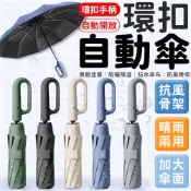 雨傘 環扣自動傘 勾勾傘 自動傘 12骨自動傘 大雨傘 扣環傘 摺疊傘 UV傘 遮陽傘 自動雨傘 陽傘 黑膠傘 晴雨傘