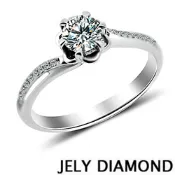 【JELY】細數回憶 0.30ct H&A八心八箭完美車工鑽戒