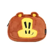 【Paul Frank】收納袋-Worry Bear 咖啡色