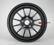 日本RF旋壓 日式精品 VAG專用孔徑 17吋限量最後兩套 5X112/114.3 7.5J ET42消光黑6.7kg