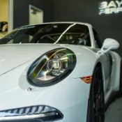 保時捷 911 991 改992 led 大燈 勳黑 黑化 頭燈 pdls 4點式 日行燈
