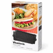 (店+)【Vitantonio】鬆餅機帕里尼烤盤(PVWH-10-PN)