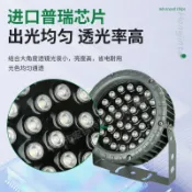 鴻運通商行 照樹燈地插式戶外防水投射燈公園園林亮化七彩射樹燈12w景觀射燈
