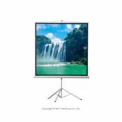 悅適影音教學導覽用品 TS-87W REDLEAF 87吋(1:1)三腳架移動式投影布幕.銀幕/世界四大品牌 ＊偏遠地區運費需補貼＊