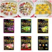 【貓咪姐妹】日本 Kabaya卡巴 TOUGH 葡萄軟糖 檸檬軟糖 梅子軟糖 水果軟糖 日本軟糖