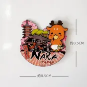 可開票💥臺灣有貨💥日本旅遊冰箱貼京都大阪宮島金閣寺富士山姬路城旅行紀念品磁性貼