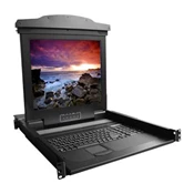 【順發線上購物】五角 KU-1918P 8 Port LCD KVM SWITCH電腦切換器