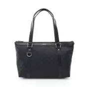【DOKODEMO】【二手】Gucci GUCCI 托特包 Abbey GG 尼龍 268640 黑色尼龍皮革 Abbey 托特包 女士二手 A
