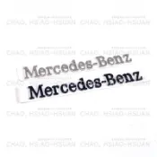 萬物優選鋪 快速出貨 台灣現貨BENZ 賓士 專用 Mercedes Benz 車標 ABS材質 車身標誌 尾標 後標 亮銀 亮黑 兩色 帶背