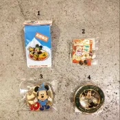 迪士尼東京樂園限定非賣品絕版米奇米老鼠別針胸針徽章地域限定長野限定飯店限定10週年別針奇奇蒂蒂別針收藏正版日版