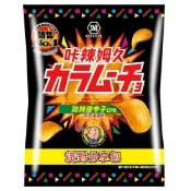 咔辣姆久平切洋芋片-勁辣唐辛子口味117g【萬家福】