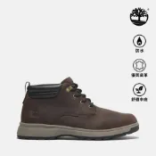 Timberland 男款深棕色休閒防水中筒靴|A6A81W01