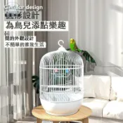 蒙麗百貨 臺灣公司 免運 鳥籠 寵物籠 鸚鵡籠 籠子 寵尚天鸚鵡外出籠手提便攜鸚鵡籠子虎皮牡丹玄鳳觀賞外帶圓形鳥籠工廠現貨直銷 全館九折 售後保障 店長新品推薦 5m107
