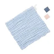 (店+)【ELEANOR 艾尼若】純色口水巾 紗布口水巾 新生兒必備 多功能方巾 嬰兒洗臉巾 吸汗巾 餵奶巾 高密度紗布巾 兒童手帕 小方巾