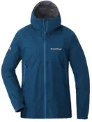 ├登山樂┤日本 mont-bell Rain Trekker JKT 女款雨衣 石灰藍 # 1128649SLBL