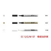 【角落文房】PILOT 百樂 SC-S/G/W-EF 極細油漆筆