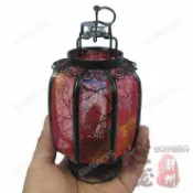 協貿國際日用品生活館 古典袖珍小燈籠 帶燈 工藝品 仿古燈籠 LED 裝飾 冬瓜 彩燈