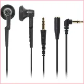 ♞,♘【日本熱銷】Audio-Technica 鐵三角 高音質耳塞式耳機 黑色 ATH-CM707