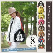 『 單位日貨 』日本正版 迪士尼 X ROOTOTE 聯名 熊抱哥 維尼 米奇 三眼怪 冬季 空氣感 手提包 斜背包