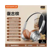 (店+)羅凡尼W6復古頭戴式耳機小頭無線藍牙降噪美拉德穿搭運動音樂耳機